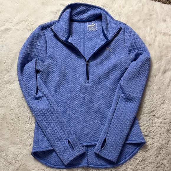 Puma Sweaters - Puma Women's Cowl Neck Blue Sweater
